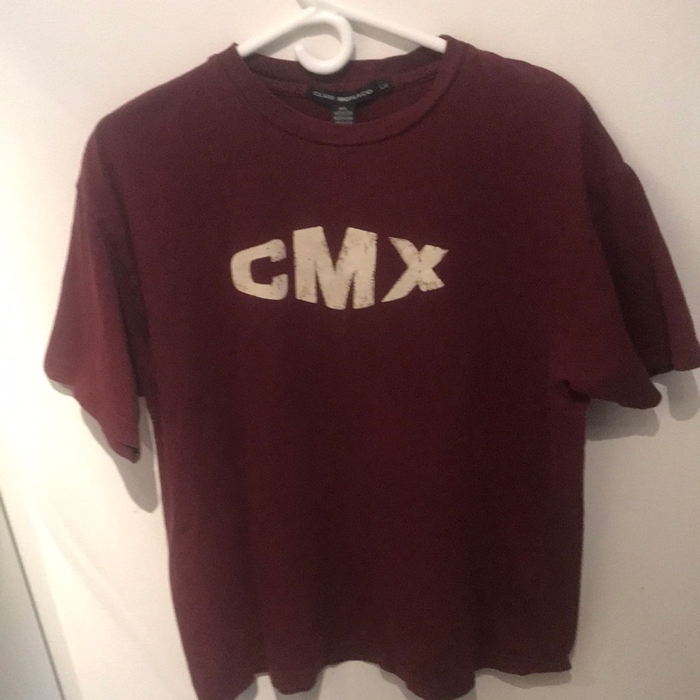 Club Monaco CMX Burgundy 100% heavy cotton Tshirt High Quality! 💪